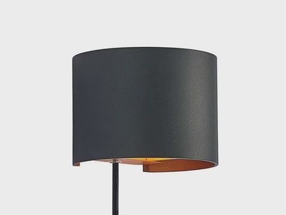Arcchio - Zuzana Wandlamp Round Black