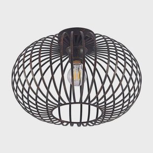 Lindby - Rosalea Plafondlamp Black/Copper