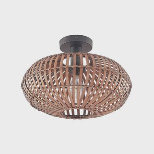 Lindby - Majeora Plafondlamp Dark Wood