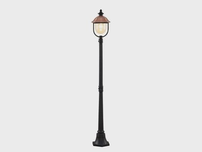 Lindby - Clint Buiten Park Lamp Copper/Black