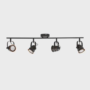 Lindby - Leonor Plafondlamp Black/Gold