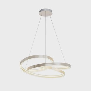 Lucande - Gunbritt LED Hanglamp Ø80 Alu