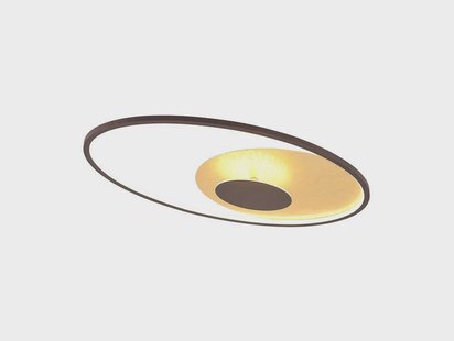 Lindby - Feival LED Plafondlamp L73 Rust/ Gold