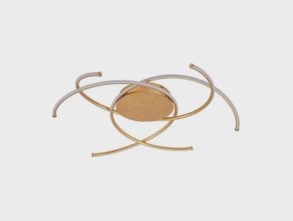 Lindby - Yareli LED Plafondlamp Gold