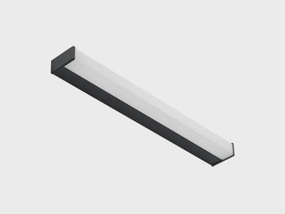 Lindby - Ulisan LED Wandlamp IP44 L58,8 Matt Black/White