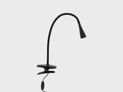 Lindby - Baris LED Klemlamp Black