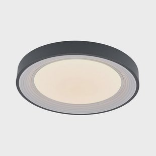 Lindby - Lindum Plafondlamp White/Dark Grey
