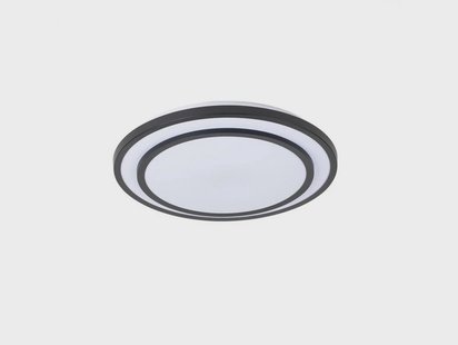 Lindby - Essina LED Plafondlamp Dim. CCT Black/White
