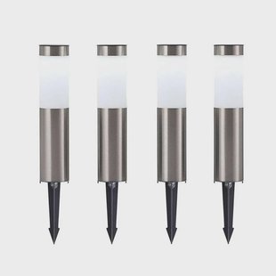 Lindby - Sirita Solar Cell Lamp 4 pcs. H31 Silver