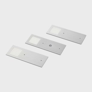 Arcchio - Nortra LED meubelverlichting, set van 3, aluminiumkleurig