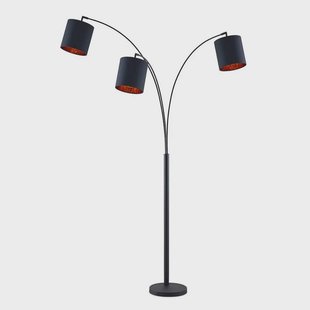 Lindby - Nanika Vloerlamp Black/Gold