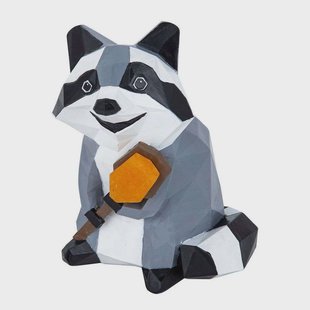 Lindby - Racoon Solar Cell Lamp White/Black/Grey