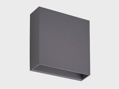 Lindby - Ugar LED Buiten Wandlamp H14 Dark Grey