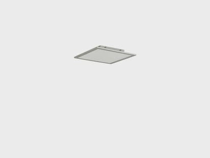 Lindby - Livel LED Plafondlamp CCT 40x40 White/Silver