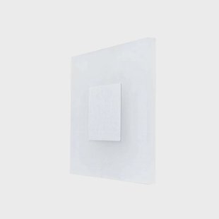 Lucande - Berlind Wandlamp Opal/Silver