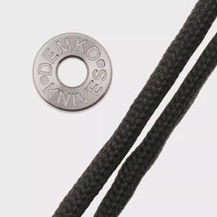 Demko Knives Titanium Lanyard Bead TI-BEAD-BLACK, zwart