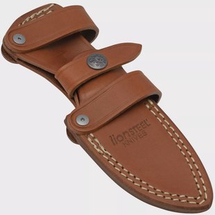 LionSteel M2 Brown Leather Sheath 900M2PL, foedraal