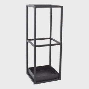 LOFT42 Stormy Paraplubak - Zwart - Metaal