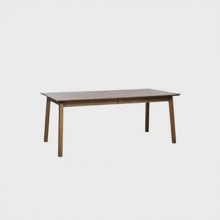 Giga Living - Eettafel Donkerbruin - 95x190-290x75cm - Bari