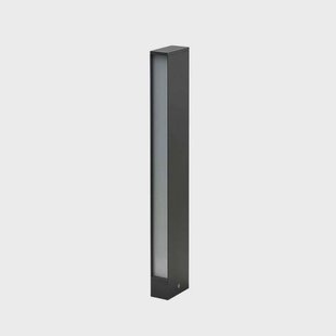 Lirka 1 Buiten Tuinlamp Dark Grey/White Lucande - Terras - Modern - Aluminium - 1 lamp