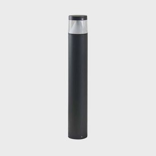 Darja Buiten Tuinlamp Dark Grey/White Lucande - Terras - Modern - Metaal - 1 lamp