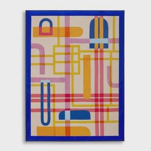 Print op gelakt canvas met acryl frame cm 60x3,3x80