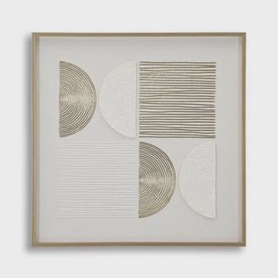 Canvasprint met lijst 60x3x60 cm