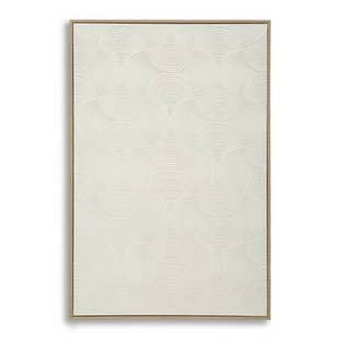 Schilderij op doek met lijst cm 80x3,8x120