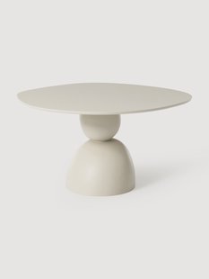 Eettafel Sahra in organische vorm, in verschillende formaten