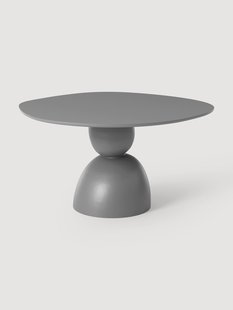 Eettafel Sahra in organisch vorm, in verschillende formaten