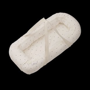 Liewood Gro printed babynest Classic dot creme de la creme