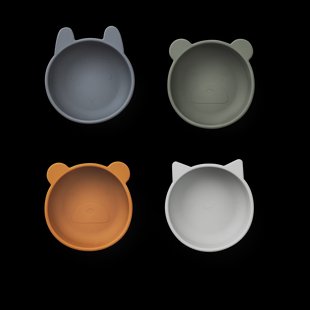 Liewood Iggy siliconen schaaltje 4-delig Blue mix