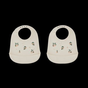 Liewood Tilda slab siliconen 2-pack Peach-Sea shell mix