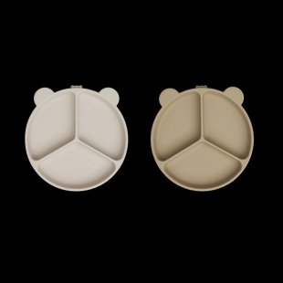 Liewood Stacy vakjesbord 2-pack Sandy-Oat