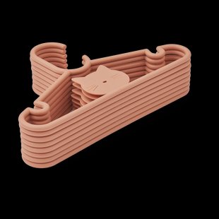 Liewood Falton katten kledinghanger 8-pack Tuscany rose