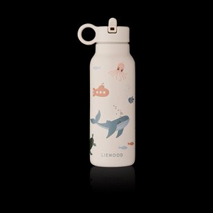 Liewood Falk waterfles 35 cl Sea creature-Sandy
