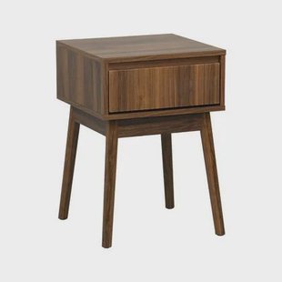 sweeek - Nachtkastje houtdecor 1 lade