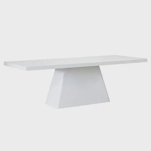 Giga Meubel - Tuintafel Rechthoek 160cm - Wit Eco Composiet - Avia