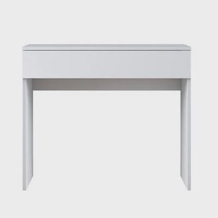 Giga Meubel - Make-Up Tafel - Wit Hout - 90x45x76,8cm - Bengisu