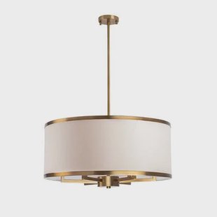 Giga Meubel - Hanglamp Goud Metaal - 1-Lichts - 60x60x83cm - Way