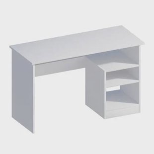 Giga Meubel - Bureau Wit Hout - 120x50x74cm - Bahar