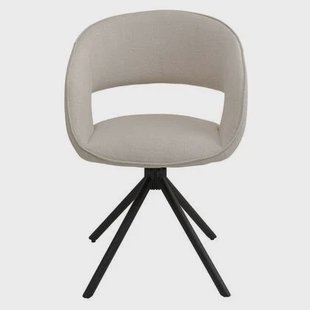 Kare Design Gina draaistoel met armleuningen - zwart