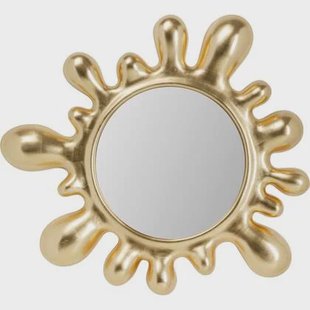 Kare Design Giant Drop spiegel - goud - 122x111cm