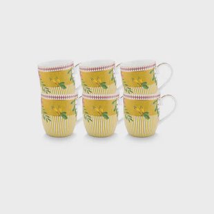 Pip Studio La Majorelle Mokken - Servies set van 6 - 200ml