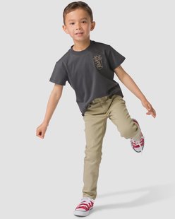 HEMA Kinder jogdenim skinny fit zand (zand)