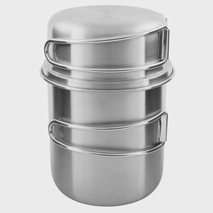 Tatonka Handle Mug 600 Set 4173-000 Stainless, drinkbeker met deksel