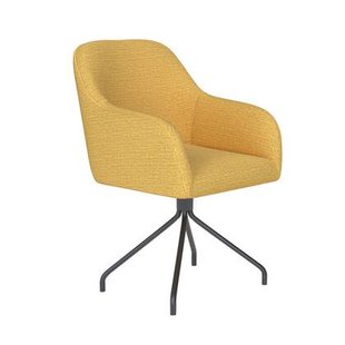 Housecraft Living Otis Eetkamerstoel Draaibaar Metaal Spider Okergeel Housecraft Living Otis Eetkamerstoel Draaibaar Metaal Spider Okergeel