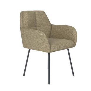 Housecraft Living Pete Eetkamerstoel Metaal Pistache groen