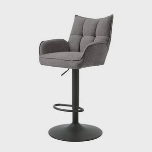 Nordic Home - Janna verstelbare barstoel - grijs