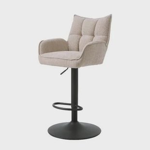 Nordic Home - Janna verstelbare barstoel - beige